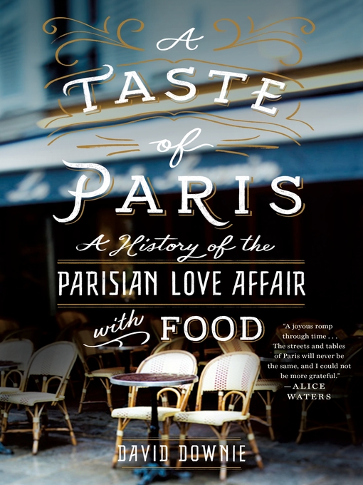 Title details for A Taste of Paris by David Downie - Wait list